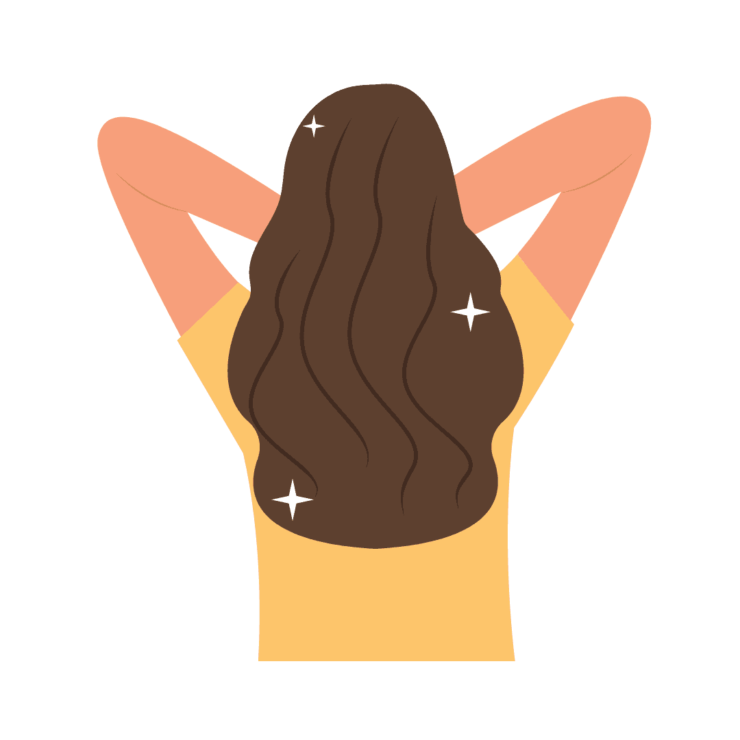 Cheveux (cheveux abîmés, soins généraux)